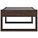 Tavolino da Salotto con LED Infinity Rovere Marrone 70x53x30 cm - Foto miniatura 7