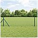 Recinzione in Rete Saldato con 13 Pali Verde 0.8x50 m Acciaio - Foto miniatura 2