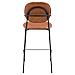 Set Di 2 Sgabelli Da Bar Edmond Imitazione Cognac - Foto miniatura 7