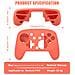 Custodia Protettiva In Silicone Compatibile Con Controller Switch 2 Pro - Confezione Da 2 Orange - Foto miniatura 2