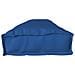 Cuscino per panchina Blu Reale 200x40x8 cm in Tessuto Oxford - Foto miniatura 6