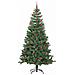 Albero di Natale con 300 LED con supporto Verde 240 cm PVC - Foto miniatura 4