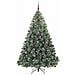 Albero di Natale artificiale con 300 LED Verde 180 cm PE e PVC - Foto miniatura 3