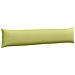 Cuscini da Divano 2 pcs Verde chiaro 200 x 40 cm Tessuto - Foto miniatura 5