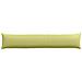 Cuscini da Divano 2 pcs Verde chiaro 200 x 40 cm Tessuto - Foto miniatura 6