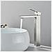 Rubinetto per lavabo da bagno, Blackswan, tipo M308, modello lungo in nichel, misura 30,5 cm - Foto miniatura 4