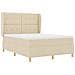 Letto con molle e materasso Grigio Scuro 90x190 cm Tessuto - Foto miniatura 5
