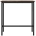 tavolo Rovere fumé 100 x 40 x 100,5 cm - Foto miniatura 5