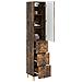 Set di armadi 2 pcs Rovere Fumo 33 x 34,5 x 90 cm - Foto miniatura 2