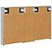 Set di Armadi da Bagno con porta 3 pcs 100 x 10,5 x 60,5 cm - Foto miniatura 9