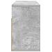 Lowboard con cassetto Grigio cemento 72 x 22,5 x 38 cm - Foto miniatura 7