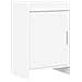 Comodini Bianco 40 x 30 x 60 cm Legno ingegnerizzato - Foto miniatura 1