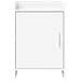 Comodini Bianco 40 x 30 x 60 cm Legno ingegnerizzato - Foto miniatura 4