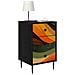 Armadio da Notte BONN 2 pz Rovere Nero 36 x 33 x 61 cm - Foto miniatura 3