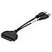 Cavo Convertitore da SATA 22pin a USB 3.0 Maschio / Femmina Colore Nero - Foto miniatura 2