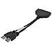 Cavo Convertitore da SATA 22pin a USB 3.0 Maschio / Femmina Colore Nero - Foto miniatura 3