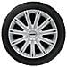 Copricerchi Auto Universali 15 Pollici Nero Tech-one Silver 31512 - Foto miniatura 2