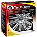Copricerchi Auto Universali 15 Pollici Nero Tech-one Silver 31512 - Foto miniatura 7