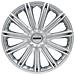 Copricerchi Auto Universali 15 Pollici Nero Tech-one Silver 31512 - Foto miniatura 4