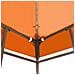 Copertura Superiore Per Gazebo 310 G / m² 3x3 M Arancione - Foto miniatura 4