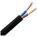 Filo Elettrico 2 Nucleo Nero Piano Del Pvc Rete Cavo Elettrico Di Rame Filo Ad Alta Temperatura Resistance 2 X 075 Mm Cavo Di Alimentazione Doppia Con Letti Singoli - 10 Metro Cut Lunghezza Flessibile Pond Cavo - Foto miniatura 3