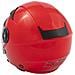 Jet Moto City Casco Certificato Ece 22-05 Doppia Visiera Scooter Rosso L - Foto miniatura 9