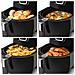 Friggitrice ad Aria Aerofryer 01.182021.01.001 Capacità 3.2 Litri 1400 Watt Colore Nero - Foto miniatura 7