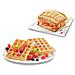 SW3418 2waffle 700W Nero, Grigio piastra per waffle - Foto miniatura 4