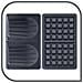 SW3418 2waffle 700W Nero, Grigio piastra per waffle - Foto miniatura 3