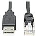 Tripp Lite U009-010-RJ45-X cavo di interfaccia e adattatore USB Type-A RJ-45 Nero - Foto miniatura 1