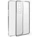 Cover Silicone Flessibile Oppo Find X3 Neo + Vetro Temperato Bordo Nero - Foto miniatura 3