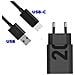 Caricabatterie Originale Usb Mc-202 Turbo Power 20w + Cavo Type C Black Bulk - Foto miniatura 2
