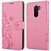 Custodia Compatibile Con Xiaomi Pocophone F1 In Rosa Fiore - Coperchio Protettivo In Design Floreale Con Chiusura Magnetica, Funzione Stand E Slot Per Carte - Foto miniatura 8