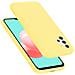 Custodia Compatibile Con Samsung Galaxy A32 5g In Liquid Giallo - Coperchio Protettivo In Silicone Tpu Flessibile - Foto miniatura 1