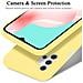 Custodia Compatibile Con Samsung Galaxy A32 5g In Liquid Giallo - Coperchio Protettivo In Silicone Tpu Flessibile - Foto miniatura 5