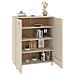 Scarpiera Miele 85x40x108 Cm In Legno Massello Di Pino - Foto miniatura 3