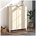 Scarpiera Miele 85x40x108 Cm In Legno Massello Di Pino - Foto miniatura 9