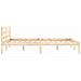 Telaio Letto in Legno Massello di Pino 120x200 cm - Foto miniatura 5