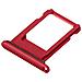 Slot Scheda Sim Di Ricambio Compatibile Per Iphone 8, Se 2020 / 2022 Rosso - Foto miniatura 2