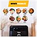 Friggitrice ad Aria FR-6999 Capacità 6 Litri 1700 Watt Colore Nero - Foto miniatura 3