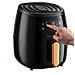 SatisFry Air Heißluftfritteuse Singolo 5 L Indipendente 1650 W Friggitrice ad aria calda Nero - Foto miniatura 3