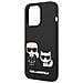 Hard Cover Silicone Karl And Choupette Magsafe Black, For Iphone 14 Plus, Klhmp14msskck (klhmp14msskck) - Foto miniatura 1