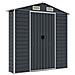 Capanno Da Giardino Antracite 191x810x198 Cm In Acciaio Zincato - Foto miniatura 5