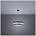 Sollux Lighting Lampadario Rio 2 55/78 Nero Led 4000k Th. 212 - Moderno Lampadario Nero 150x78x78 Cm - Foto miniatura 3