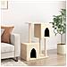 Albero Per Gatti Con Tiragraffi In Sisal Crema 86 Cm - Foto miniatura 1