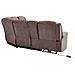 Divano Angolare Reclinabile Automatico Tessuto Beige Rokke - Foto miniatura 6