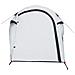 Tenda Campeggio A Tunnel 3 Persone Bianca Tessuto Impermeabile - Foto miniatura 8