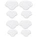 Kit Adesivo Per Riparazione Tacco Scarpa White 8 St - Foto miniatura 1