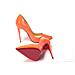 Tacco Alto In Vernice So Kate Arancione Neon - Eu35/us4.5 - Foto miniatura 2