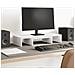 Supporto Monitor Regolabile Bianco 60x24x10,5 Cm In Truciolato - Foto miniatura 1